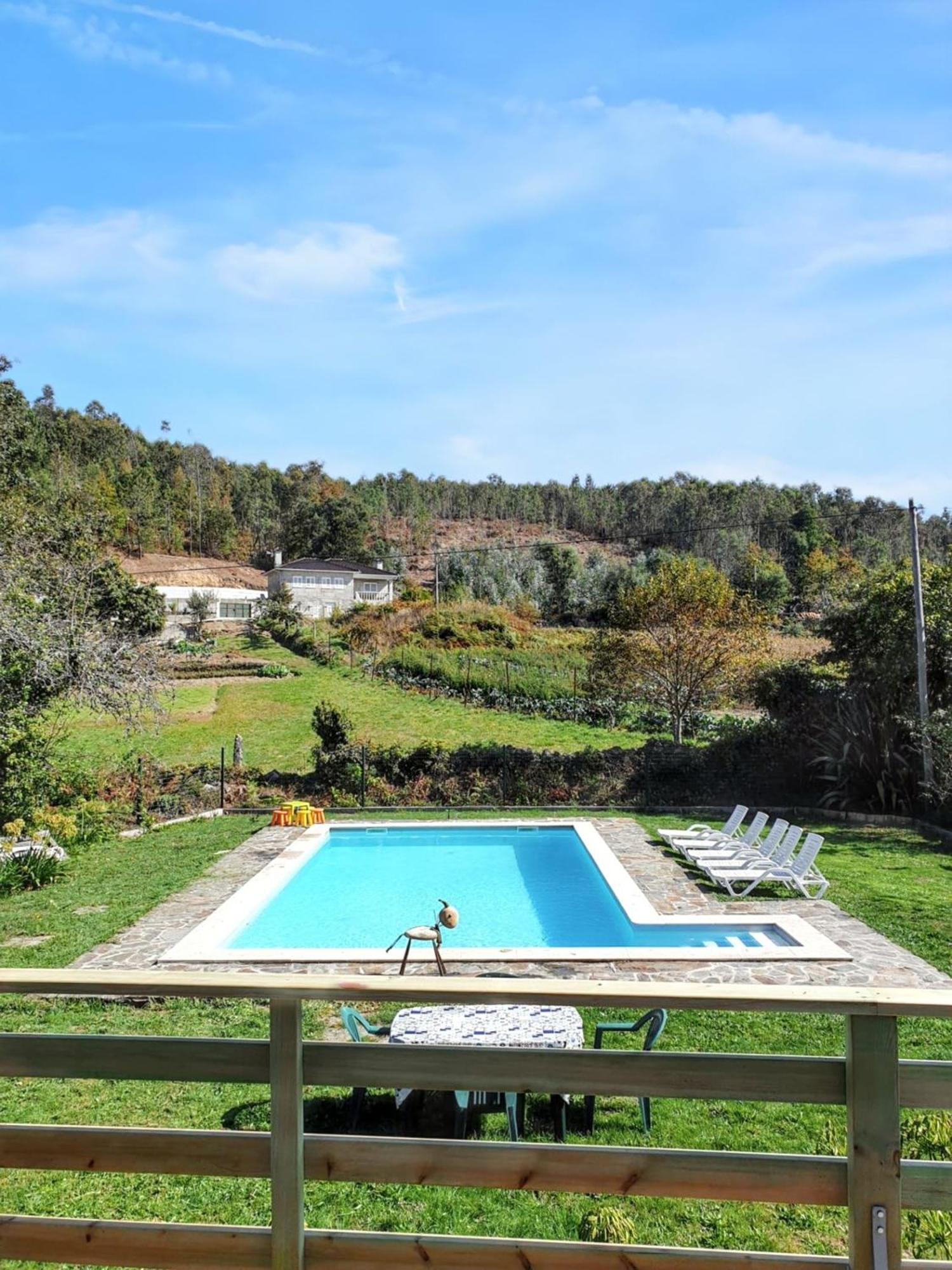 Вилла Welcoming House With Mountain View In Agueda Shared Pool Urgueira  Экстерьер фото